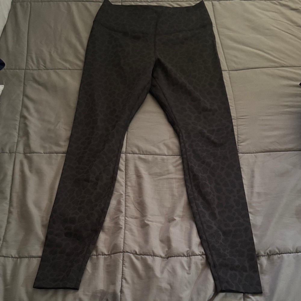 Nike Black Leopard Print Leggings